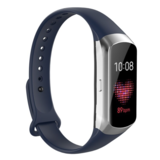 Strap-it Bracelet silicone Samsung Galaxy Fit (bleu foncé)