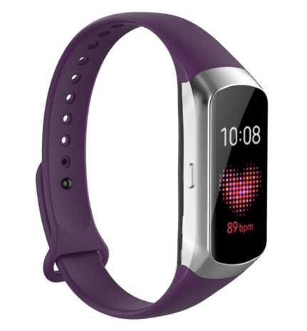 Bracelet silicone Samsung Galaxy Fit violet Braceletsmartwatch