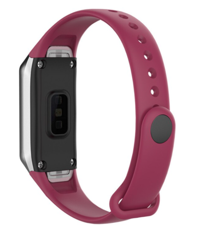 Strap-it Bracelet-it Samsung Galaxy Fit bracelet en silicone (vin rouge) Strap-it Bracelet-it Samsung Galaxy Fit bracelet en silicone (vin rouge)