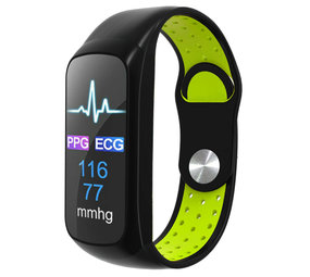 Strap-it Bracelet sport Samsung Galaxy Fit (noir/vert) Strap-it Bracelet sport Samsung Galaxy Fit (noir/vert)