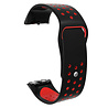 Strap-it Strap-it Bracelet sport Samsung Galaxy Fit (noir/rouge)