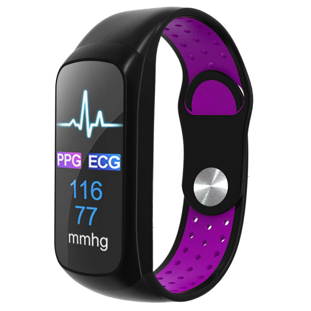 Strap-it Strap-it Bracelet sport Samsung Galaxy Fit (noir/violet)