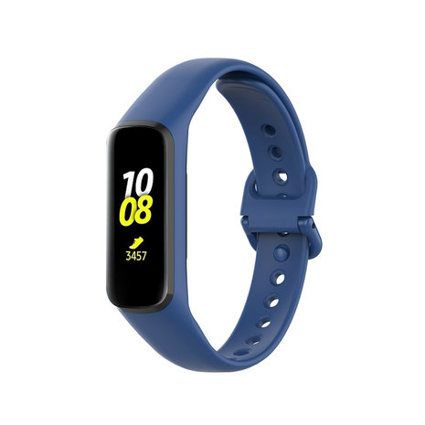 Strap-it Strap-it Bracelet silicone Samsung Galaxy Fit 2 (bleu foncé)