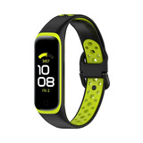 Strap-it Bracelet sport Samsung Galaxy Fit 2 (noir/jaune)