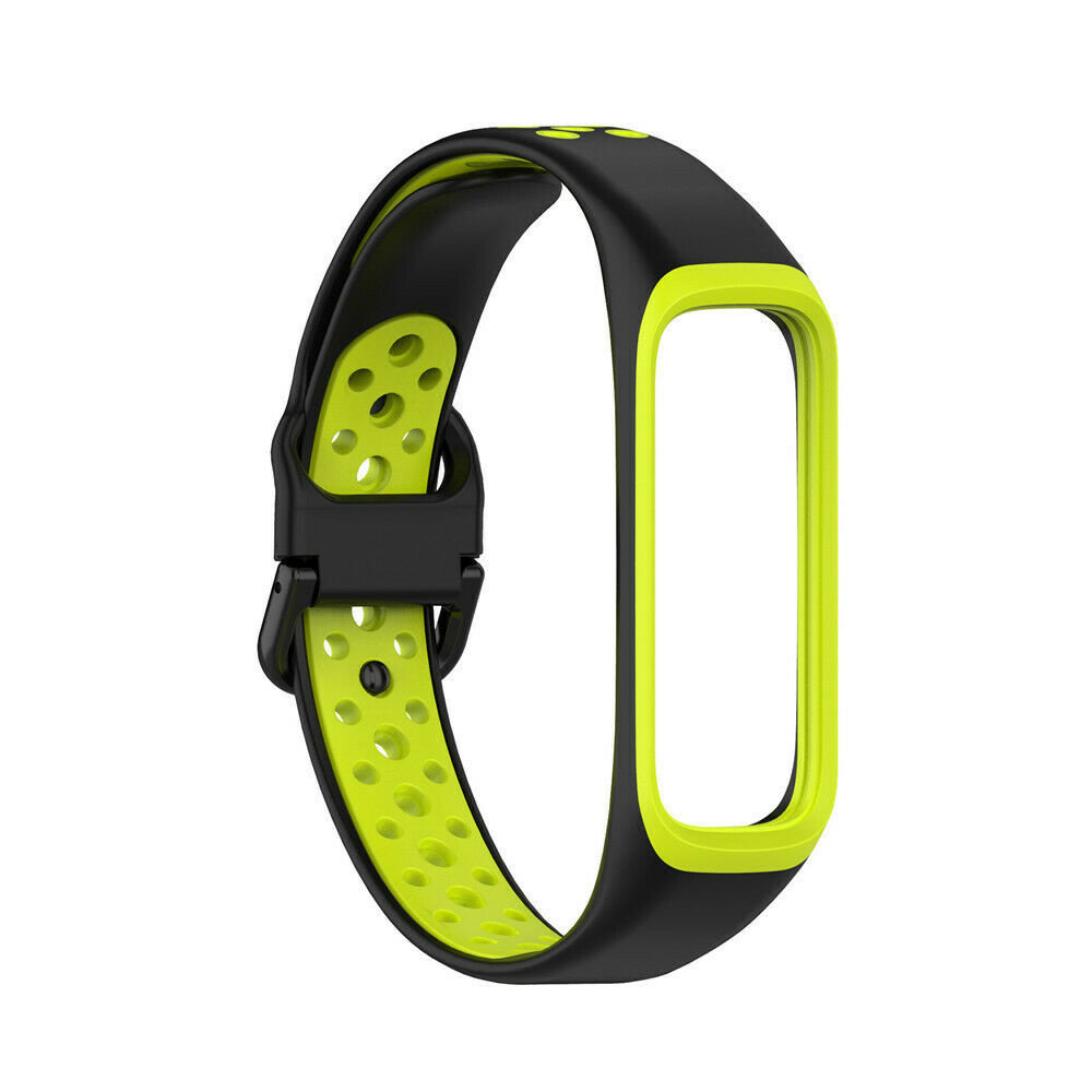 Strap-it Strap-it Bracelet sport Samsung Galaxy Fit 2 (noir/jaune)