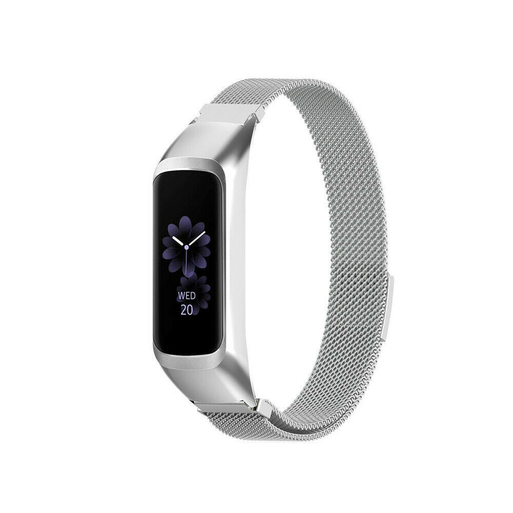 Strap-it Strap-it Bracelet Milanais Samsung Galaxy Fit 2 (argent)
