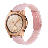 Strap-it Bracelet résine Samsung Galaxy Watch 42mm (rose) Strap-it Bracelet résine Samsung Galaxy Watch 42mm (rose)