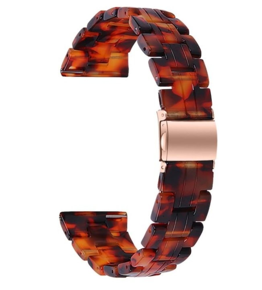 Strap-it Strap-it Bracelet résine Samsung Galaxy Watch Active (lave) Strap-it Strap-it Bracelet résine Samsung Galaxy Watch Active (lave)