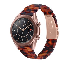 Strap-it Bracelet résine Samsung Galaxy Watch 3 41mm (lave)