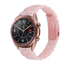 Strap-it Bracelet résine Samsung Galaxy Watch 3 41 mm (rose)