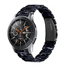 Strap-it Strap-it Bracelet résine Samsung Galaxy Watch 46mm (noir/blanc) Strap-it Strap-it Bracelet résine Samsung Galaxy Watch 46mm (noir/blanc)