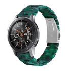 Strap-it Strap-it Bracelet résine Samsung Galaxy Watch 46mm (vert)