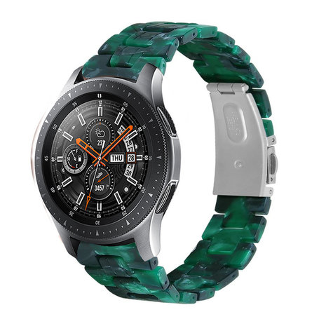Strap-it Strap-it Bracelet résine Samsung Galaxy Watch 46mm (vert)