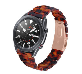 Strap-it Bracelet résine Samsung Galaxy Watch 3 45mm (lave)