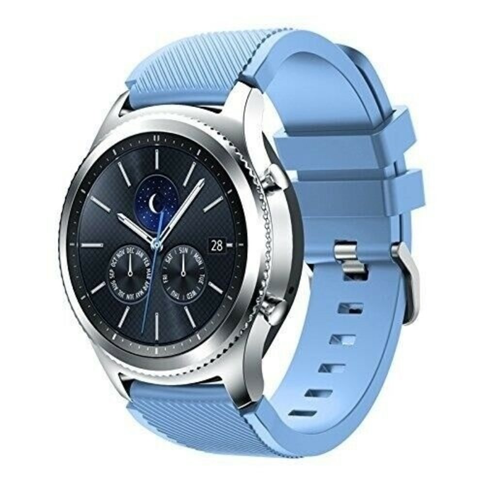 Strap-it Strap-it Bracelet silicone Samsung Gear S3 (bleu sable)