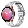 Strap-it Strap-it Bracelet acier inoxydable Samsung Galaxy Watch Active (argent) Strap-it Strap-it Bracelet acier inoxydable Samsung Galaxy Watch Active (argent)