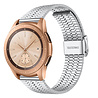 Strap-it Strap-it Bracelet acier inoxydable Samsung Galaxy Watch 42mm (argent) Strap-it Strap-it Bracelet acier inoxydable Samsung Galaxy Watch 42mm (argent)