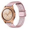 Strap-it Strap-it Bracelet acier inoxydable Samsung Galaxy Watch 42mm (rose) Strap-it Strap-it Bracelet acier inoxydable Samsung Galaxy Watch 42mm (rose)