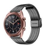 Strap-it Bracelet acier inoxydable Samsung Galaxy Watch 3 41mm (noir)