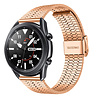 Strap-it Strap-it Bracelet acier inoxydable Samsung Galaxy Watch 3 45mm (or rose) Strap-it Strap-it Bracelet acier inoxydable Samsung Galaxy Watch 3 45mm (or rose)