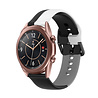 Strap-it Strap-it Bracelet triple sport Samsung Galaxy Watch 3 41mm (noir-blanc-gris) Strap-it Strap-it Bracelet triple sport Samsung Galaxy Watch 3 41mm (noir-blanc-gris)
