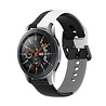 Strap-it Strap-it Bracelet triple sport Samsung Galaxy Watch 46mm (noir-blanc-gris) Strap-it Strap-it Bracelet triple sport Samsung Galaxy Watch 46mm (noir-blanc-gris)