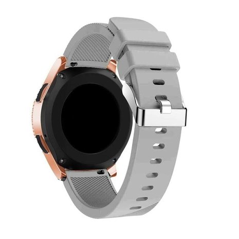 Strap-it Strap-it Bracelet silicone Samsung Galaxy Watch 42mm (gris)