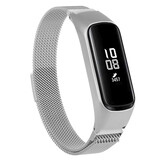 Strap-it Bracelet Milanais Samsung Galaxy Fit e (argent)