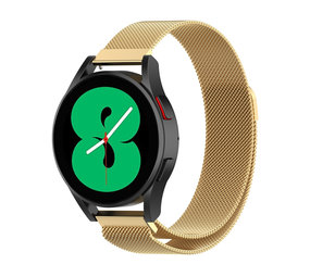 Strap-it Bracelet Milanais Samsung Galaxy Watch 4 44mm (or) Strap-it Bracelet Milanais Samsung Galaxy Watch 4 44mm (or)