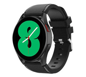 Strap-it Bracelet silicone Samsung Galaxy Watch 4 44mm (noir)