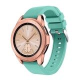 Strap-it Bracelet silicone Samsung Galaxy Watch 42mm (aqua)