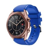 Strap-it Bracelet silicone Samsung Galaxy Watch 3 41mm (bleu)