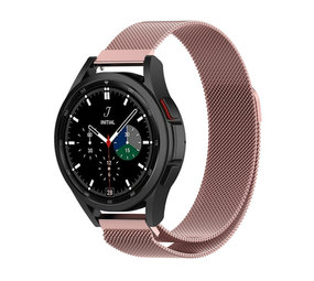 Strap-it Bracelet Milanais Samsung Galaxy Watch 4 Classic 42mm (rose)
