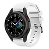 Strap-it Strap-it Bracelet silicone Samsung Galaxy Watch 4 Classic 42mm (blanc) Strap-it Strap-it Bracelet silicone Samsung Galaxy Watch 4 Classic 42mm (blanc)
