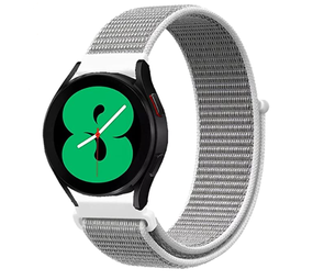 Strap-it Bracelet nylon Samsung Galaxy Watch 4 40mm (coquillage)