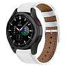 Strap-it Strap-it Bracelet cuir Samsung Galaxy Watch 4 Classic 42mm (blanc) Strap-it Strap-it Bracelet cuir Samsung Galaxy Watch 4 Classic 42mm (blanc)