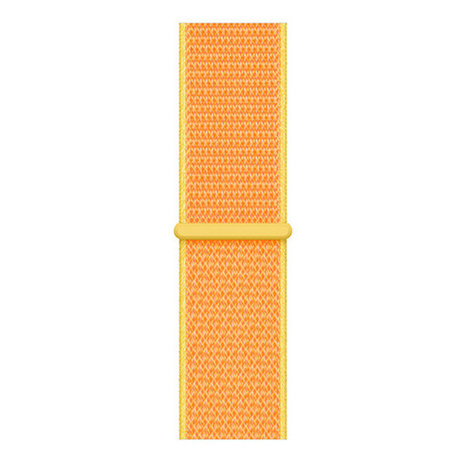 Strap-it Strap-it Bracelet nylon Samsung Galaxy Watch 4 Classic 42mm (jaune clair)