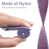 Strap-it Strap-it Bracelet nylon Samsung Galaxy Watch 4 Classic 42mm (lilas) Strap-it Strap-it Bracelet nylon Samsung Galaxy Watch 4 Classic 42mm (lilas)