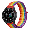 Strap-it Strap-it Bracelet nylon Samsung Galaxy Watch 4 Classic 42mm (arc-en-ciel) Strap-it Strap-it Bracelet nylon Samsung Galaxy Watch 4 Classic 42mm (arc-en-ciel)