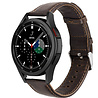 Strap-it Strap-it Bracelet cuir Samsung Galaxy Watch 4 Classic 42mm (marron foncé) Strap-it Strap-it Bracelet cuir Samsung Galaxy Watch 4 Classic 42mm (marron foncé)