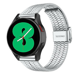 Strap-it Bracelet acier inoxydable Samsung Galaxy Watch 4 40mm (argent)