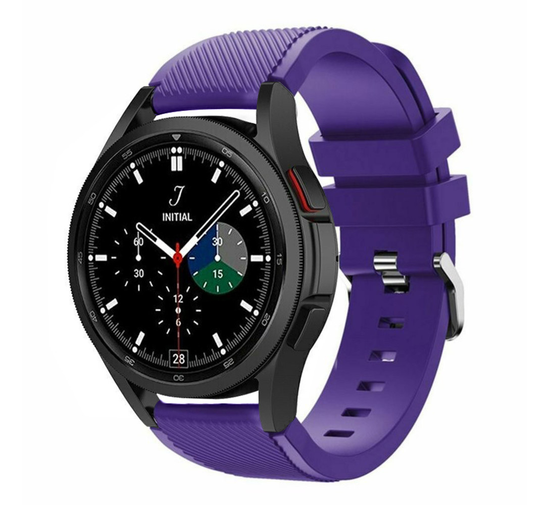 Strap-it Strap-it Bracelet silicone Samsung Galaxy Watch 4 Classic 46mm (violet)