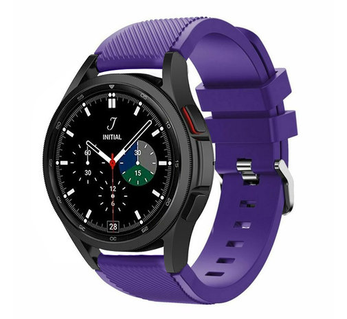 Strap-it Strap-it Bracelet silicone Samsung Galaxy Watch 4 Classic 46mm (violet)
