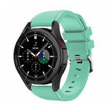 Strap-it Bracelet silicone Samsung Galaxy Watch 4 Classic 42mm (aqua)