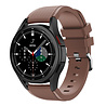 Strap-it Strap-it Bracelet silicone Samsung Galaxy Watch 4 Classic 42mm (marron café) Strap-it Strap-it Bracelet silicone Samsung Galaxy Watch 4 Classic 42mm (marron café)