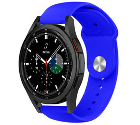Strap-it Bracelet sport Samsung Galaxy Watch 4 Classic 42mm (bleu)