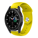 Strap-it Bracelet sport Samsung Galaxy Watch 4 Classic 42mm (jaune)