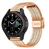 Strap-it Strap-it Bracelet acier inoxydable Samsung Galaxy Watch 4 Classic 42mm (or rose) Strap-it Strap-it Bracelet acier inoxydable Samsung Galaxy Watch 4 Classic 42mm (or rose)