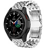 Strap-it Strap-it Bracelet acier dragon Samsung Galaxy Watch 4 Classic 42mm (argent) Strap-it Strap-it Bracelet acier dragon Samsung Galaxy Watch 4 Classic 42mm (argent)