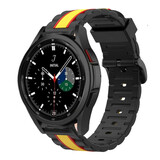 Strap-it Bracelet Special Edition Samsung Galaxy Watch 4 Classic 42mm (noir/jaune)